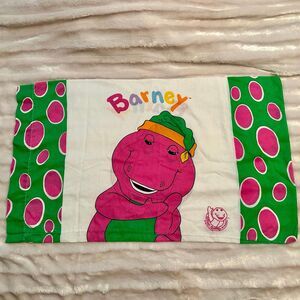 Vintage Barney Pillowcase 1992